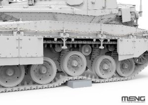 画像8: モンモデル[MENTS-056]1/35 イスラエル主力戦車 メルカバ Mk.4M コープケージ装甲 (8)
