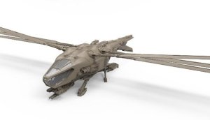 画像11: モンモデル[MENDS-009]1/72 オーニソプター(ハルコンネン家) (11)