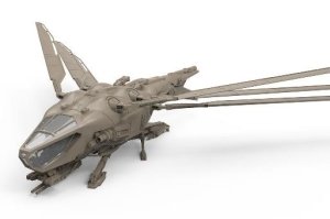 画像12: モンモデル[MENDS-009]1/72 オーニソプター(ハルコンネン家) (12)