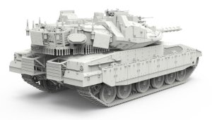画像6: モンモデル[MEN72-006]1/72 イスラエル主力戦車 メルカバ　Mk.4M トロフィーアクティブ防護システム搭載 (6)
