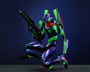 画像6: モンモデル[MENMECHA-001LH]汎用ヒト型決戦兵器　人造人間エヴァンゲリオン 初号機Ver.1.5(イリデッセント塗装) (6)