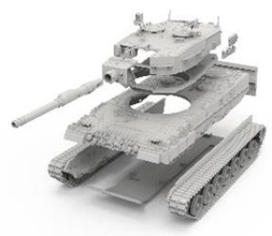 画像3: モンモデル[MEN72-009]1/72 ドイツ 主力戦車 レオパルト 2 A4 (3)