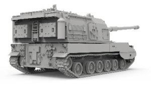 画像2: モンモデル[MEN72-014]1/72 中国 05式155mm 自走榴弾砲 (2)