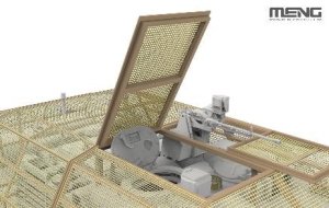 画像2: モンモデル[MENES-010]1/35 中国人民解放軍 ZTQ-15 軽戦車 (コープケージ装甲) (2)