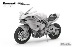 画像5: モンモデル[MENMT-011]1/9 カワサキ Ninja H2R 2018 (5)