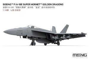 画像2: モンモデル[MENLS-023]1/48 F/A-18E スーパーホーネット「ゴールデン・ドラゴン」 (2)