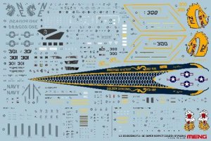 画像7: モンモデル[MENLS-023]1/48 F/A-18E スーパーホーネット「ゴールデン・ドラゴン」 (7)
