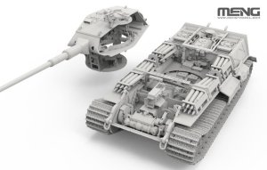 画像5: モンモデル[MENES-011]1/35 ドイツ 重戦車 キングタイガーグッドウッド作戦 (1944) (フルインテリア) (5)