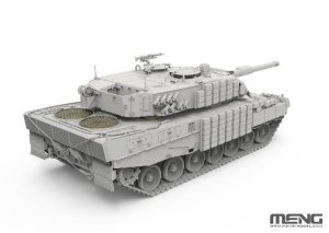 画像2: モンモデル[MENTS-058]1/35 ドイツ 主力戦車 レオパルト 2A4 (ウクライナ戦線) (2)