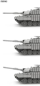 画像8: モンモデル[MENTS-058]1/35 ドイツ 主力戦車 レオパルト 2A4 (ウクライナ戦線) (8)