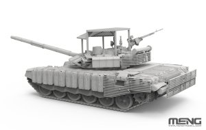 画像3: モンモデル[MEN72-015]1/72 ロシア主力戦車 T-72B3Mコープケージ装甲 (3)