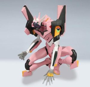 画像4: モンモデル[MENMECHA-007LM]汎用ヒト型決戦兵器 人造人間エヴァンゲリオン 正規実用型(ヴィレカスタム) 8号機α (マルチカラー版) (4)