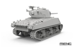 画像3: モンモデル[MEN72-019]1/72 アメリカ 中戦車 M4A3(76)Wシャーマン (3)