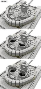 画像15: モンモデル[MENTS-060]1/35 ロシア主力戦車 T-72B3MMod.2022 (15)