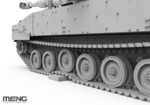 画像9: モンモデル[MENTS-061]1/35 アメリカ M109A7 パラディン155mm 自走榴弾砲 (9)