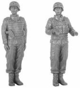 画像3: モンモデル[MENHS-011]1/35 人民解放軍装甲車両乗員セット 5体（半身1体を含む） (3)