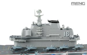 画像6: モンモデル[MENPS-010s]1/700 中国人民解放軍海軍 航空母艦 遼寧 (塗装済みバージョン) (6)