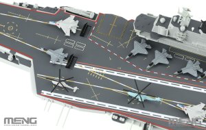 画像5: モンモデル[MENPS-010s]1/700 中国人民解放軍海軍 航空母艦 遼寧 (塗装済みバージョン) (5)