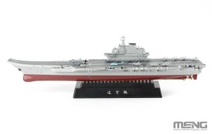 画像2: モンモデル[MENPS-010s]1/700 中国人民解放軍海軍 航空母艦 遼寧 (塗装済みバージョン) (2)