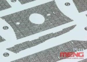 画像3: モンモデル[MENSPS-052]1/35 パンターA後期型用ツィンメリットコーティング タイプC(縦2) (3)