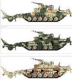 画像4: モンモデル[MENSS-011]1/35 ロシアBMR-3M地雷処理車 (4)