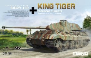 画像1: モンモデル[MENTS-037]1/35 ドイツ重戦車 Sd.Kfz.182 キングティーガー (ポルシェ砲塔) (1)