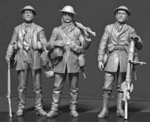 画像2: モンモデル[MENTS-021S]1/35 イギリス中戦車マークAホイペット＆イギリス歩兵セット (2)