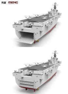 画像5: モンモデル[MENPS-007]1/700 中国人民解放軍海軍 海南 (5)