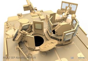 画像4: モンモデル[MENTS-026]1/35 アメリカ主力戦車 M1A2 SEP TUSK I/TUSK II (4)