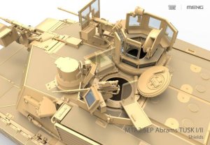 画像11: モンモデル[MENTS-026]1/35 アメリカ主力戦車 M1A2 SEP TUSK I/TUSK II (11)