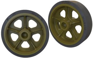 画像3: FuryModels[FM35001]1/35　M3/M3A1/M5スチュアート軽戦車用スポーク転輪セット (3)