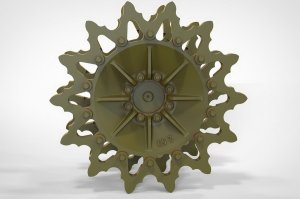 画像2: FuryModels[FM35005]1/35　M3/M3A1/M3A3/M5軽戦車用起動輪14T（初期型） (2)