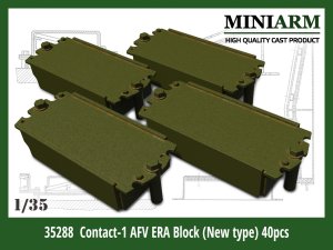 画像1: Miniarm[B35288]1/35 現用 露/ソ コンタークト-1 ERAブロック 新型 T-72B3M用(モンモデル/トランペッター用 40個入) (1)