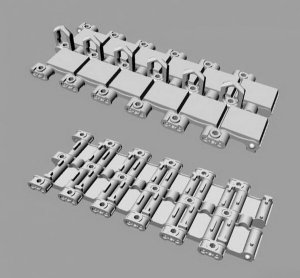 画像4: Miniarm[B35052]BMP-3 可動履帯&起動輪セット (トランペッター用) (4)