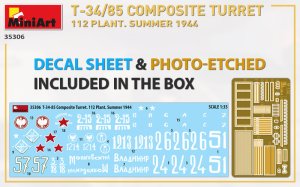 画像6: ミニアート[MA35306]1/35T-34-85 Composite Turret. 第112工場製 （1944年夏） (6)