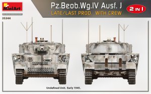 画像3: ミニアート[MA35344]1/35IV号戦車J型Pz.Beob.wg.砲兵観測車 後期/最終生産型 選択式（乗員５体付） (3)