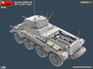 画像10: ミニアート[MA35416]1/35 Sd.Kfz.234/2装甲車 w/「ルクス」砲塔　インテリアキット (10)