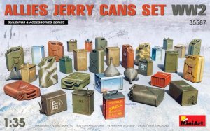 画像1: ミニアート[MA35587]1/35 連合国 ジェリ缶セットＷＷ2 (1)