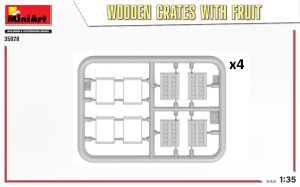 画像5: ミニアート[MA35628]1/35　木箱とフルーツセット (5)