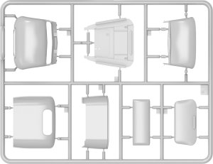 画像11: ミニアート[MA38056]1/35　アメリカ製 1.5t 4x4 G506 フラットベッドトラック (11)