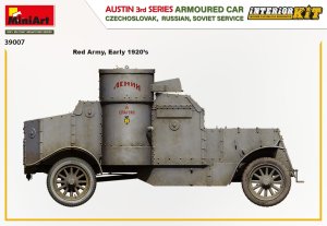 画像7: ミニアート[MA39007]1/35オースチン装甲車３型（チェコスロバキア・ロシア・ソビエト）フルインテリア（内部再現） (7)