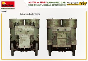 画像11: ミニアート[MA39007]1/35オースチン装甲車３型（チェコスロバキア・ロシア・ソビエト）フルインテリア（内部再現） (11)