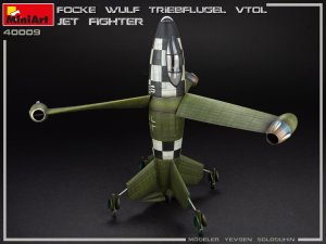 画像10: ミニアート[MA40009]1/35 フォッケウルフ トリープフリューゲル VTOLジェットファイター (10)