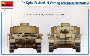 画像5: ミニアート[MA35302]1/35 IV号戦車 H型 Vomag工場製 初期型 (1943年6月) (5)