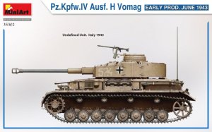 画像4: ミニアート[MA35302]1/35 IV号戦車 H型 Vomag工場製 初期型 (1943年6月) (4)