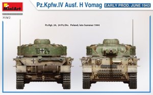 画像3: ミニアート[MA35302]1/35 IV号戦車 H型 Vomag工場製 初期型 (1943年6月) (3)