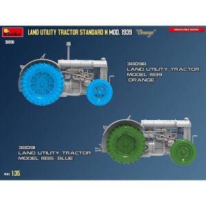 画像4: ミニアート[MA38098]1/35 ランドユーティリティトラクタースタンダードN オレンジ 1939年モデル (4)