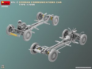 画像10: ミニアート[MA35492]1/35 Kfz.2 ドイツ軍通信車 170VK型 (10)