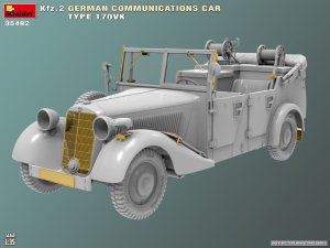 画像3: ミニアート[MA35492]1/35 Kfz.2 ドイツ軍通信車 170VK型 (3)