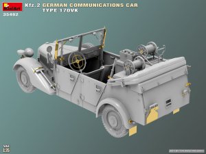 画像4: ミニアート[MA35492]1/35 Kfz.2 ドイツ軍通信車 170VK型 (4)